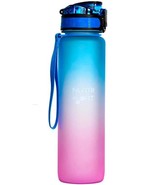 Motivational Water Bottle with Time Marker BPA Free32 oz Motivational Wa... - £28.73 GBP