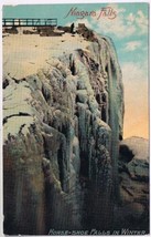 Postcard Niagara Falls Horseshoe Falls In Winter Acmegraph - £3.09 GBP