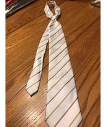Stafford Essentials Striped Silk Necktie Ships N 24h - $281.87 MXN
