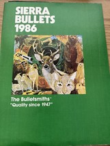 1986 SIERRA BULLET CATALOG / POSTER - $219.19 MXN