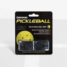 Gamma Pickleball Hi-Tech Gel Grip Black, Control - $8.99