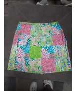 Cotton Connection Skirt Womens Size 10 Green Blue Straight Floral Pencil... - £21.95 GBP