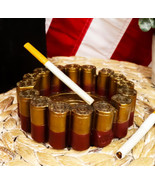 Ebros Wild Western 12 Gauge Shotgun Shell Round Cigarette Ashtray Figuri... - $367.29 MXN