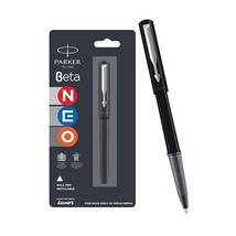 Parker Beta Neo Chrome Trim Ball Pen Ink Color - Blue - $11.87