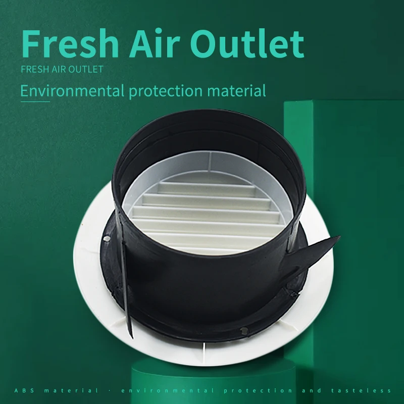 House Home Adjustable Circular Vent Louver Grid Cover Outlet Exhaust A Ventilati - £20.78 GBP