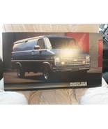  Car Dealer Showroom Sign/Poster Chevy Van 32 x 18 heavy poster board  - £54.37 GBP