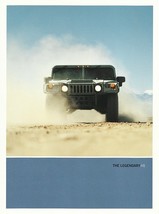2003 HUMMER H1 sales brochure catalog folder US 03 HumVee - $12.50