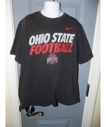 Nike Ohio State Football Black Short Sleeve Shirt Size M Youth EUC - £13.20 GBP