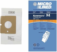 DVC Micro-Lined, Paper Replacement Bags For Kenmore Type M Blue Magic an... - $8.24