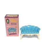 Louis Marx &amp; Co Little Hostess Aqua Vanity Seat (Hong Kong) Bench VTG HT... - $29.40