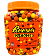 Hershey Reese's Pieces Peanut Butter Candy 62 Ounce Jar EXP 10/2026 - $26.72