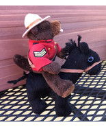 ROYAL CANADIAN MOUNTED POLICE RCMP GRC SERGEANT BUCKY BEAVER ON HORSE - $20.31 CAD