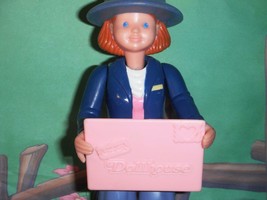 Fisher Price Loving Family Dollhouse Mail Carrier Doll Post Office Mail Lady B - £10.27 GBP