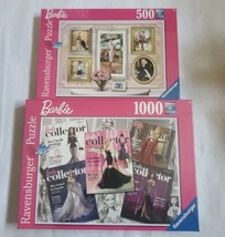 New Ravensburger Barbie: Collector Barbie 1000 + Paris 500 Piece Jigsaw ... - $59.36