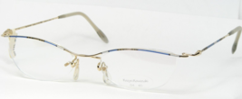 Vintage KAZUO KAWASAKI MP-662 04 Bunt Einzigartig Brille B-Titan 49-19-130 - £173.79 GBP