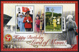ZAYIX Isle of Man 1143 MNH Queen Elizabeth II 80th Birthday 061223SM162M - £5.37 GBP