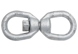 Hillman Hardware Essentials 322937 3/8 in. 3252BC Chain Forged Swivel Ga... - $48.53