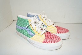 VANS Sk8-Hi Mid Pride LGBTQ+ Athletic Shoes Size M 6.5 W 8 Rainbow 508357 - $59.39