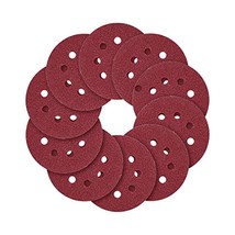 70 Pack Of 5-Inch 8-Hole Hook And Loop Sanding Discs With Assorted Grits Of - £23.60 GBP