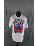 Toronto Blue Jays Shirt (VTG) - 1992 World Series Ticket Graphic - Men&#39;s... - £59.95 GBP