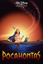 1995 Walt Disney Pocahontas Movie Poster 11X17 John Smith Meeko Thomas  - £9.22 GBP