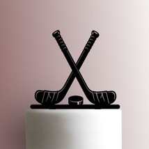 Hockey Sticks with Puck 225-A747 Cake Topper - £12.01 GBP+