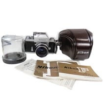 Nikon F Film Camera Manual Case Untested Photomic TN Finder Viewfinder - £146.47 GBP