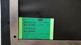 METALLICA - VINTAGE APR 11 1993 JAKARTA, INDONESIA MINT USED CONCERT TIC... - $13.94 CAD