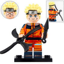 Naruto Uzumaki Heroes Naruto Custom Printed Lego Compatible Minifigure Bricks - £2.79 GBP