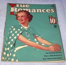 Vintage True Romances Magazine July 1935 Macfadden Georgia Warren - $7.95