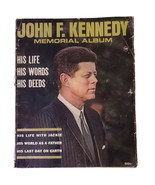 1964 JFK Memorial Album Magazine - His Life, His Words, His Deeds - $20.55 CAD