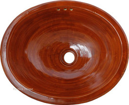Mexican Oval Bathroom Sink &quot;Mineapolis&quot; - $235.00