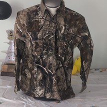 Redhead Camo Shirt Medium Size, Camouflage Button Up, Outdoor Hunting Top, Men&#39;s - £19.71 GBP