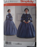 Pattern 3727 Civil War Reenactment Dress Multi size 8 -14 - £15.92 GBP