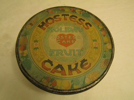 Hostess (Ward Bros. Bakery - Became Continental Baking) Fruit Cake Tin - $165.00