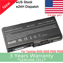 6 Cells Battery For Toshiba Qosmio X500 X505 Pa3729U-1Bas Pa3729U-1Brs Laptop Fs - $33.99