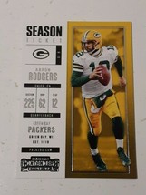 Aaron Rodgers Green Bay Packers 2017 Panini Contenders Card #31 - £0.77 GBP