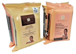 4x RichRadiance 2_Shea Butter &amp; 2_Cocoa Butter Cleansing Wipes Sealed 30ct/pack - $21.77