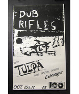 Canada ska punk DUB RIFLES 1983 Concert POSTER/FLYER - £11.78 GBP