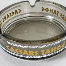 Caesars Tahoe Ashtray Glass Vintage Lake Tahoe Casino Hotel Nevada 3.5in - $7.59