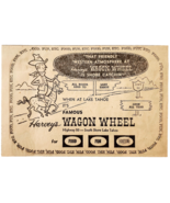 1957 Harvey&#39;s Wagon Wheel Restaurant Casino Advertisement Vintage Tahoe ... - $43.78 CAD