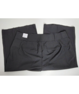 Lane Bryant Womens Black Capri Pants 24 NEW The Perfect Drape Wide Leg C... - $29.99