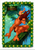 Vtg Postcard Disney&#39;s Tarzan, Jungle Tree Surfing , Continental, Unposted - £5.19 GBP