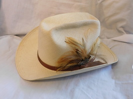 Miller Bros 7 and 1/8 Straw Cowboy Hat - £17.57 GBP
