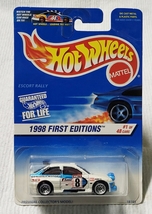 Hot Wheels 1998 First Editions #1 Escort Rally Diecast Car Mint  - $5.00