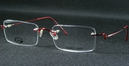 Romeo Gigli Genium {RG34103} Cherry Red Eyeglasses RG341 52-18-135mm Italy - £89.13 GBP