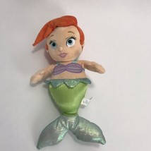 Disney Babies Stuffed Plush Toy Ariel The Little Mermaid Disneyland Parks 15&quot; - £10.04 GBP