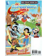 VINTAGE 2016 DC Superhero Girls #1 DC Comics FCBD Harley Quinn Wonder Woman - £7.77 GBP