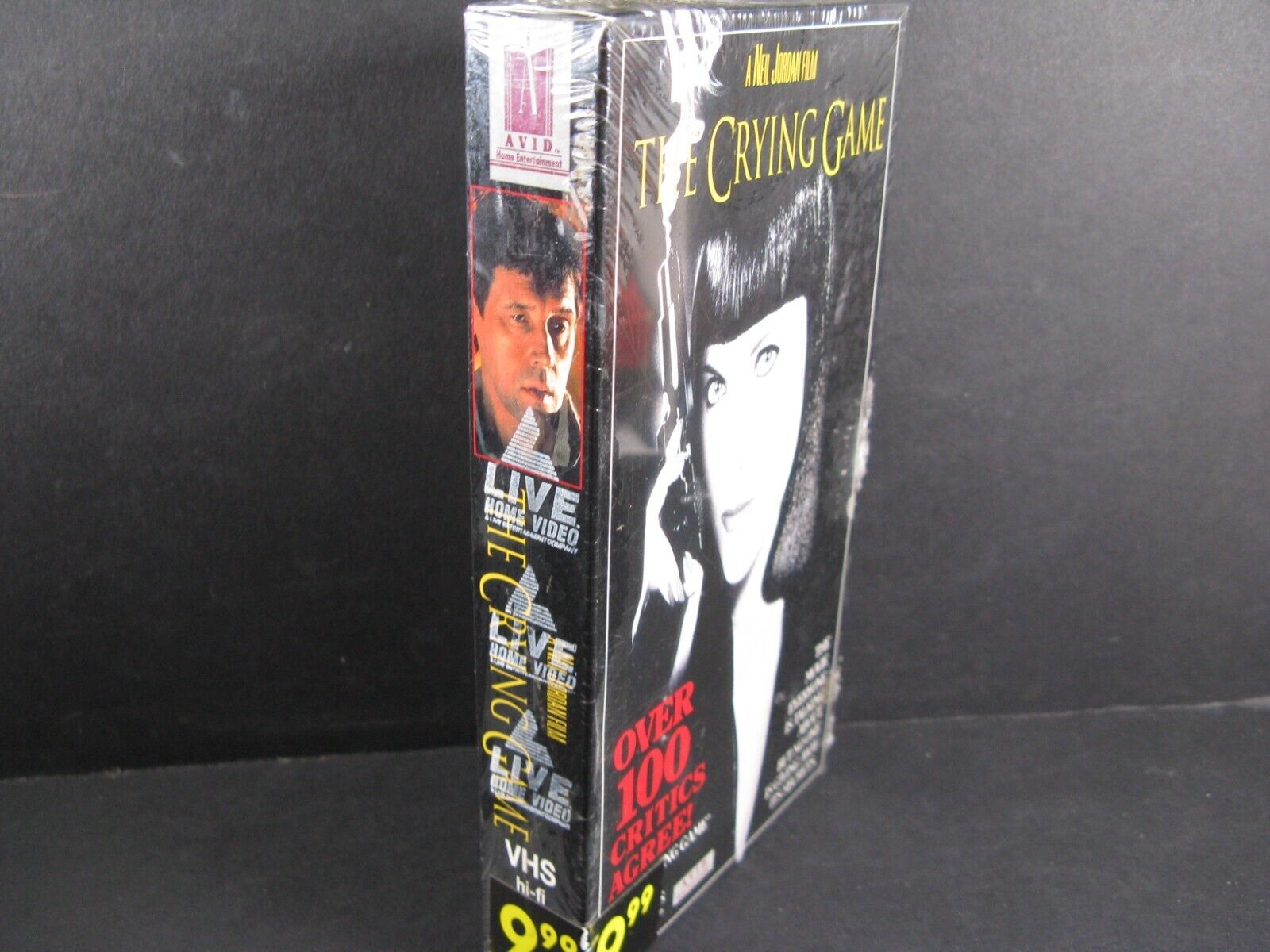 The Crying Game Vhs Stephen Rea Miranda Richardson Forest Whitaker