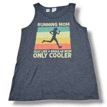 Women&#39;s Top Size Small Port &amp; Company Tank Top Graphic Tee Running Mom..... - $28.44